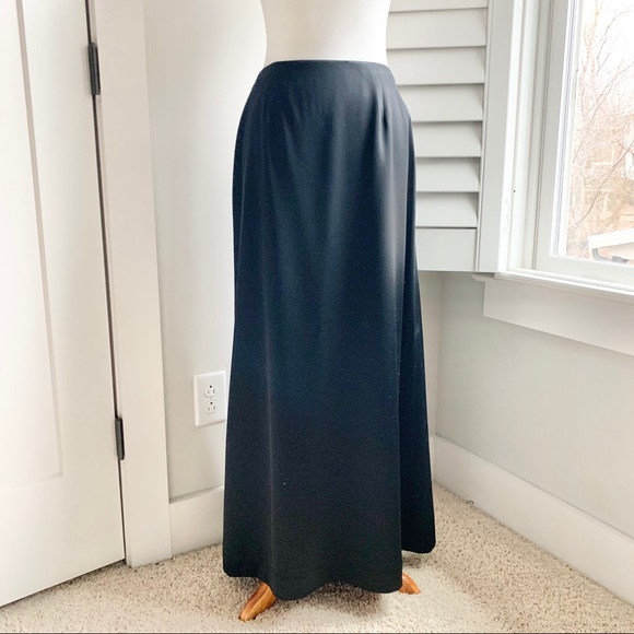Adrianna Papell Black Evening Long Skirt Size 10P - Picture 2 of 8